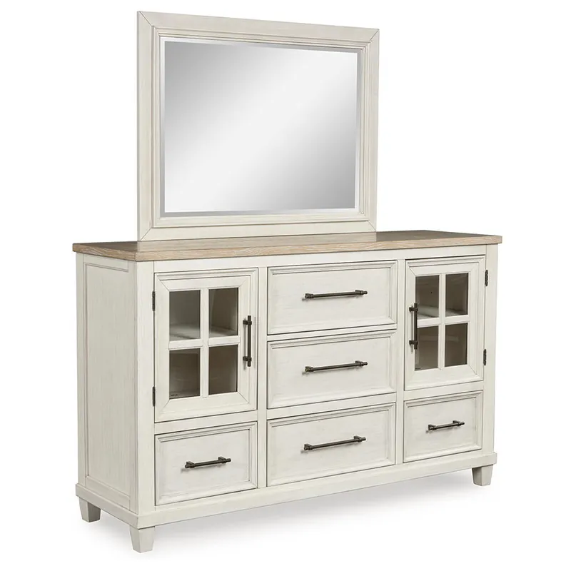 Shaybrock Dresser and Mirror - Benchcraft®