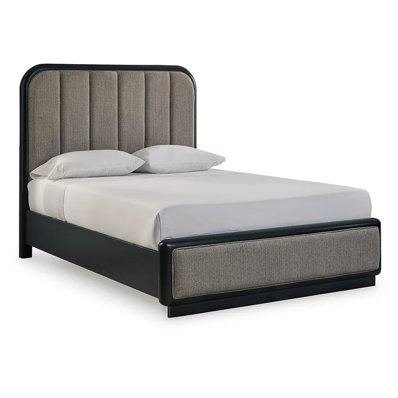 Rowanbeck Queen Upholstered Panel Bed - Signature Design by Ashley®