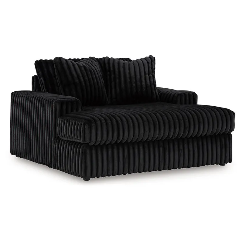 Midnight-Madness Oversized Chaise