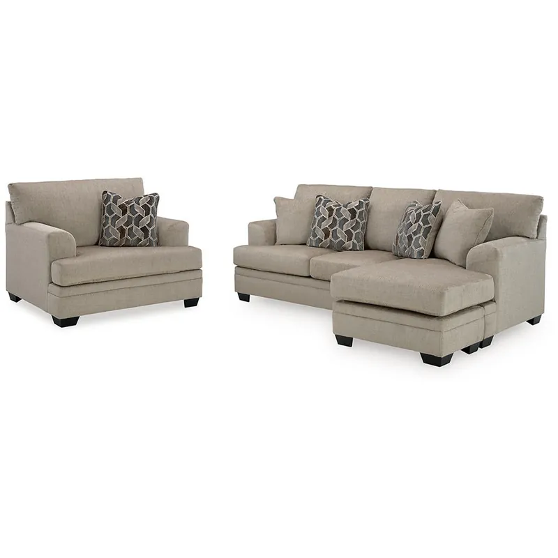 Stonemeade Sofa Chaise and Oversized Chair - Signature Design by Ashley®