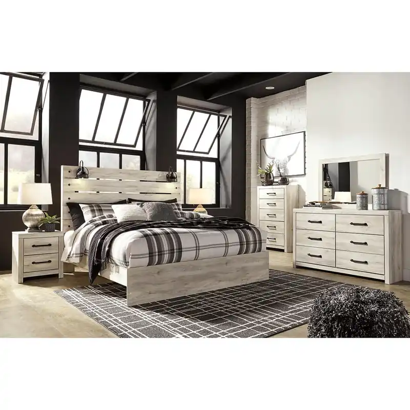 Cambeck King Panel Bed, Dresser, Mirror, Chest and 2 Nightstands - Signature Design by Ashley®