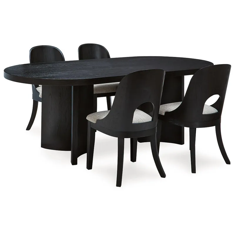 Rowanbeck Dining Table and 4 Chairs - Ashley®