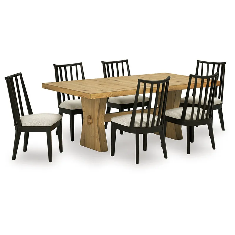 Galliden Dining Table and 6 Chairs - Ashley®