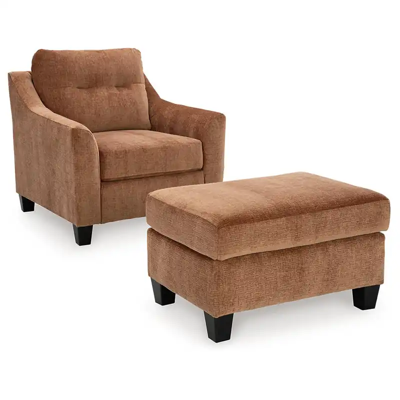 Amity Bay Chair and Ottoman - Ashley®