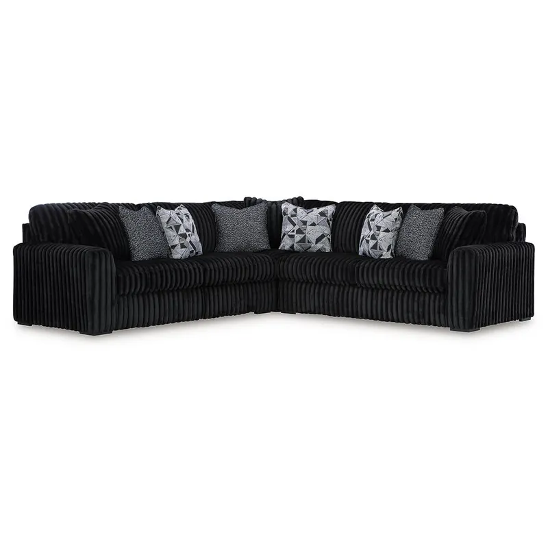 Midnight-Madness 3-Piece Sectional