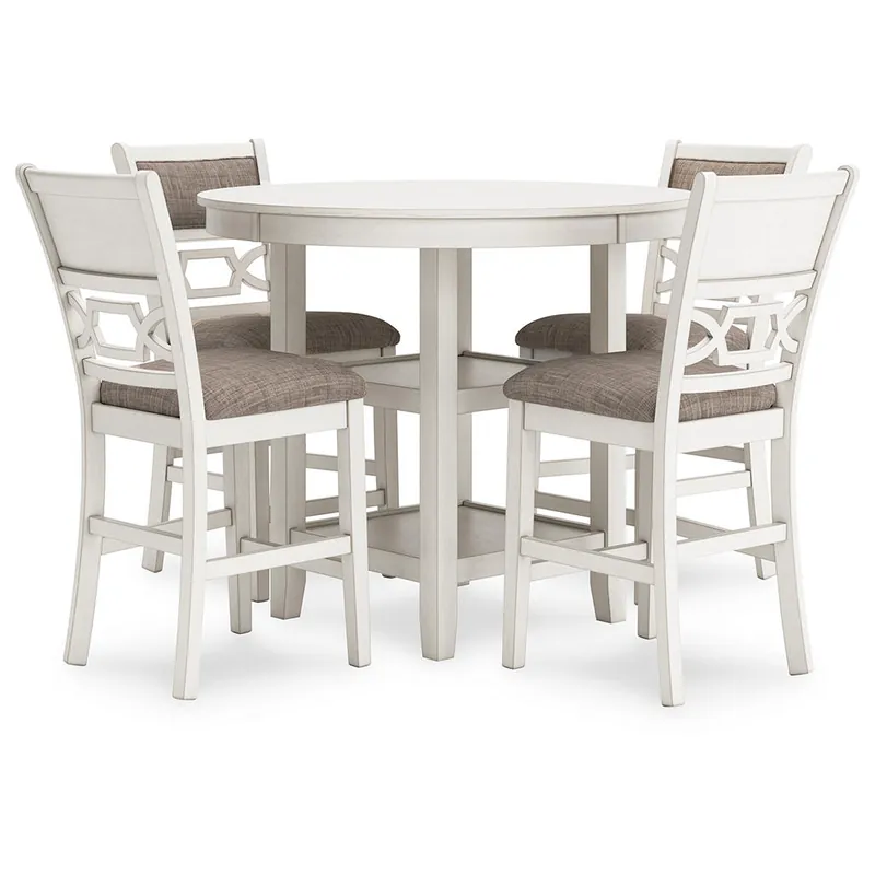 Erinberg Counter Height Dining Table and 4 Barstools (Set of 5) - Signature Design by Ashley®