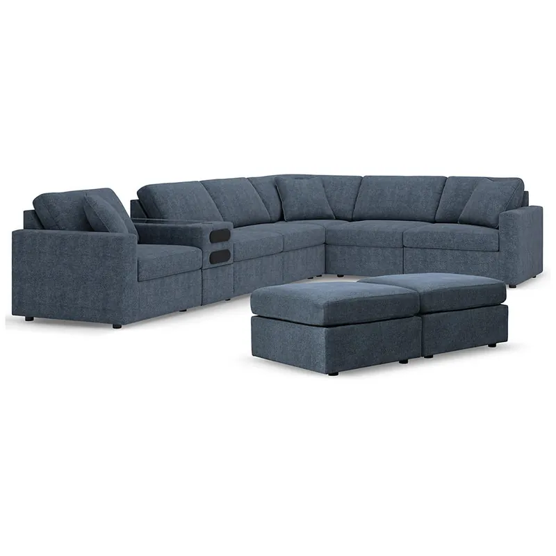 Modmax 6-Piece Sectional and 2 Ottomans