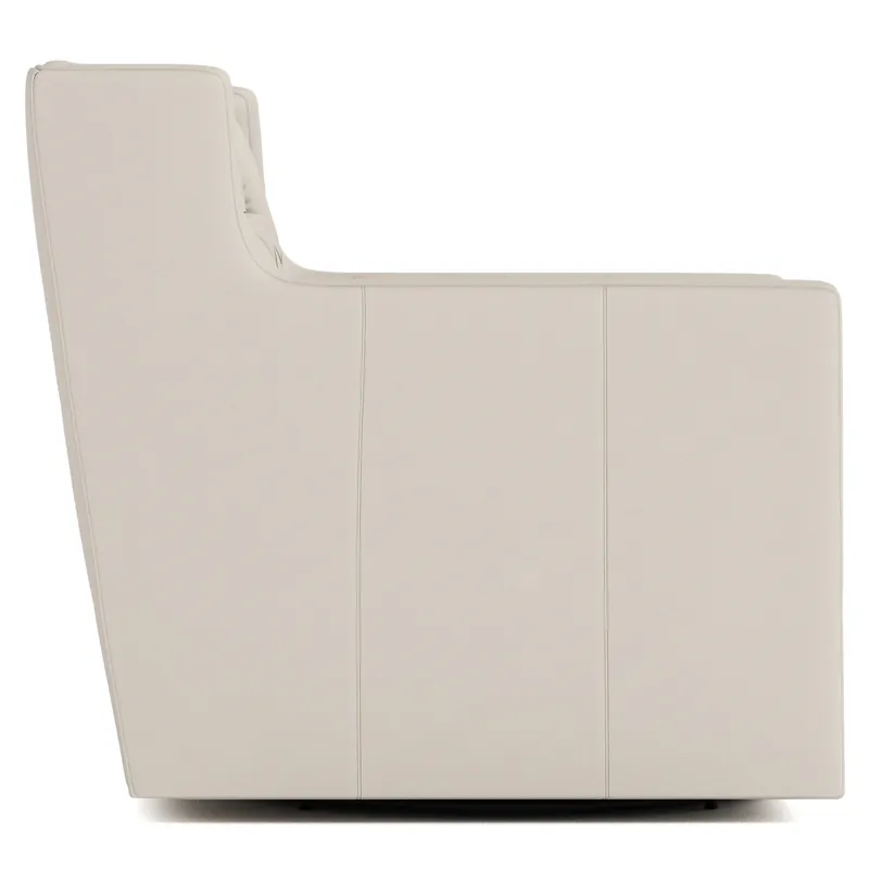 Candace Leather Swivel Chair - Bernhardt Living