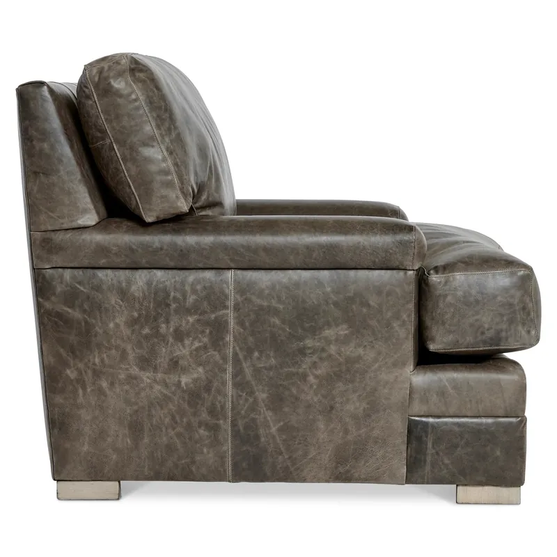 Burnham Leather Chair - Bernhardt Living