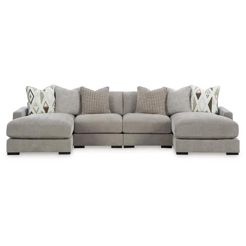 Aslan Court 4-Piece Sofa Pit Sectional