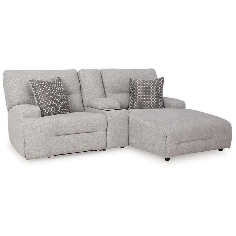 Acklen Place 3-Piece Power Reclining Sectional Sofa with Chaise