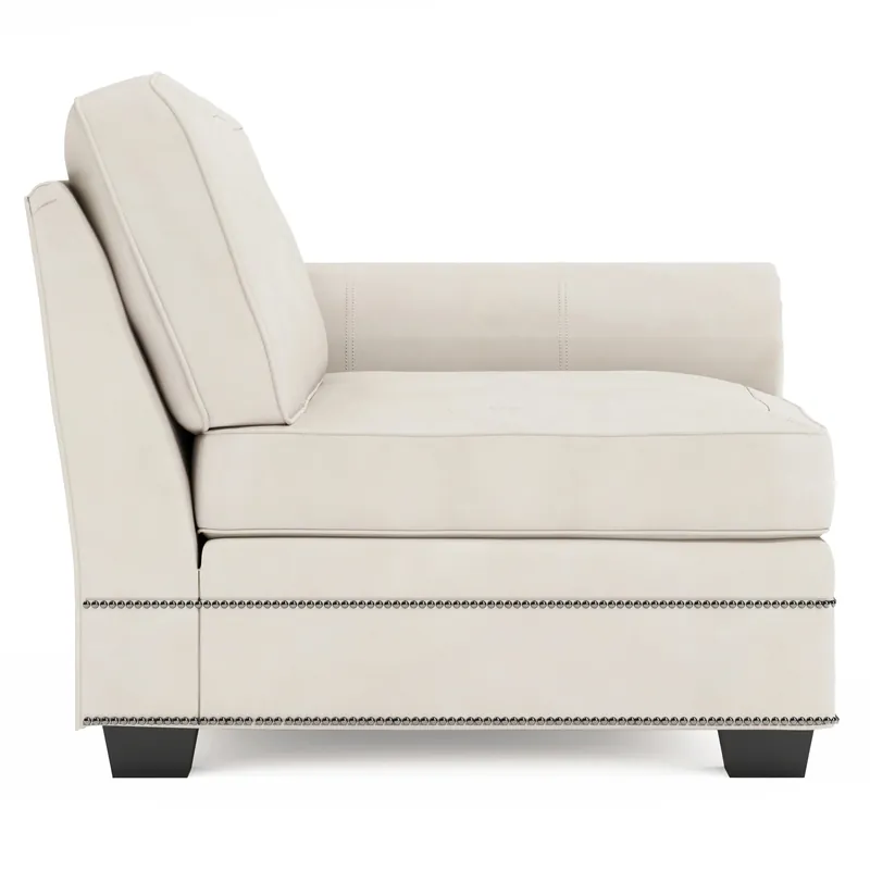 Grandview Leather Right Arm Chair - Bernhardt Living