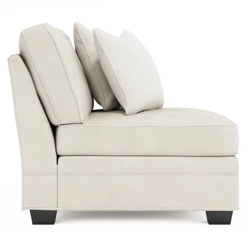 Grandview Leather Armless Chair - Bernhardt Living