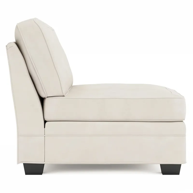Grandview Leather Armless Chair - Bernhardt Living