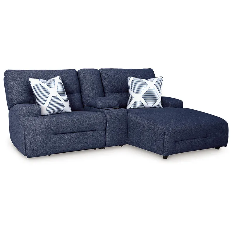 Acklen Place 3-Piece Power Reclining Sectional Sofa with Chaise