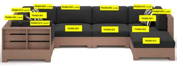Citrine Park Ottoman Cushion - Signature Design by Ashley®