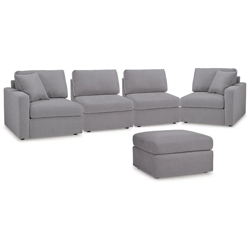 Modmax 4-Piece Sectional and Ottoman