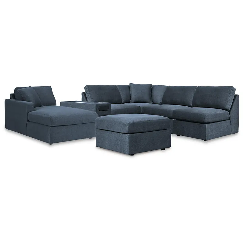 Modmax 6-Piece Sectional with Chaise and Ottoman