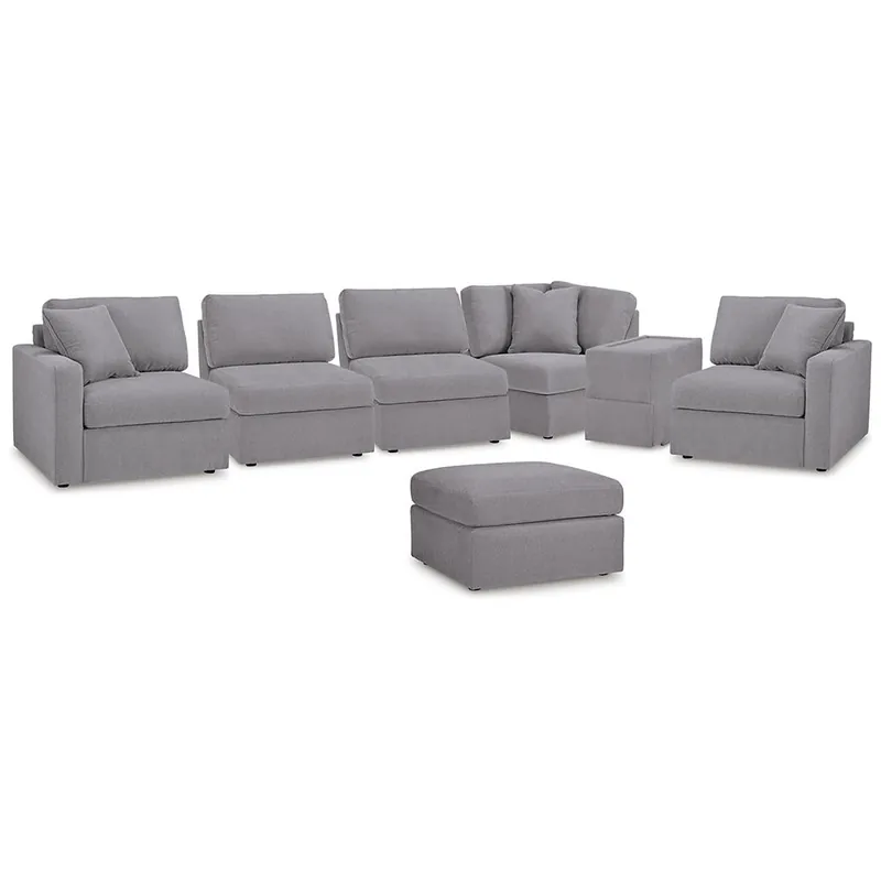 Modmax 6-Piece Sectional and Ottoman