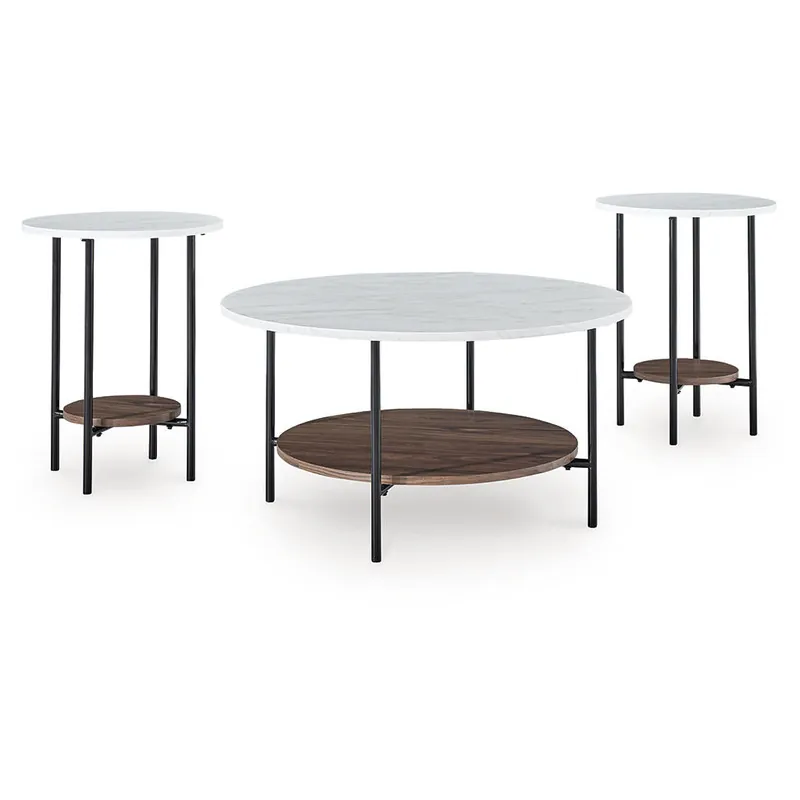 Wrenwich Table (Set of 3) - Signature Design by Ashley®