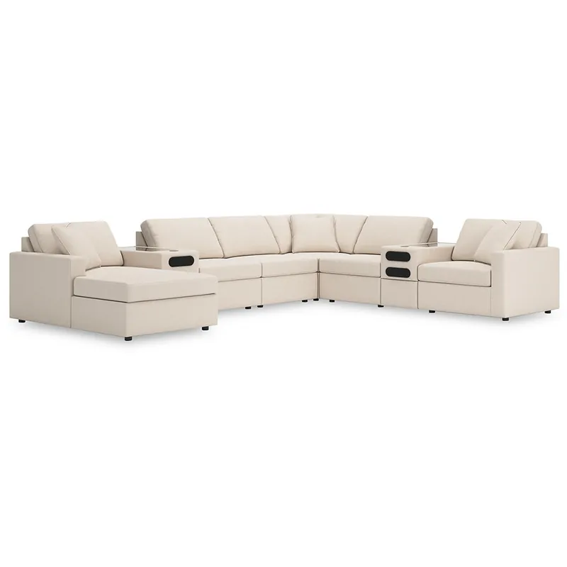 Modmax 8-Piece Sectional with Audio System and Chaise