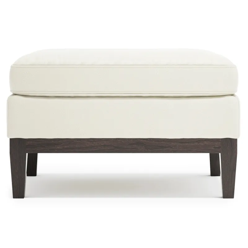 Cumberland Leather Ottoman - Bernhardt Interiors