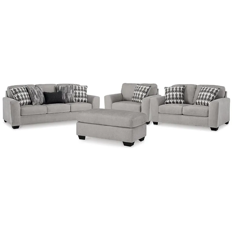 Avenal Park Sofa, Loveseat, Oversized Chair and Ottoman - Signature Design by Ashley®