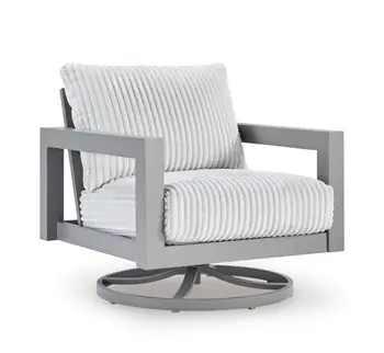 Hurley Park Outdoor Swivel Chair with Cushion - Signature Design by Ashley®
