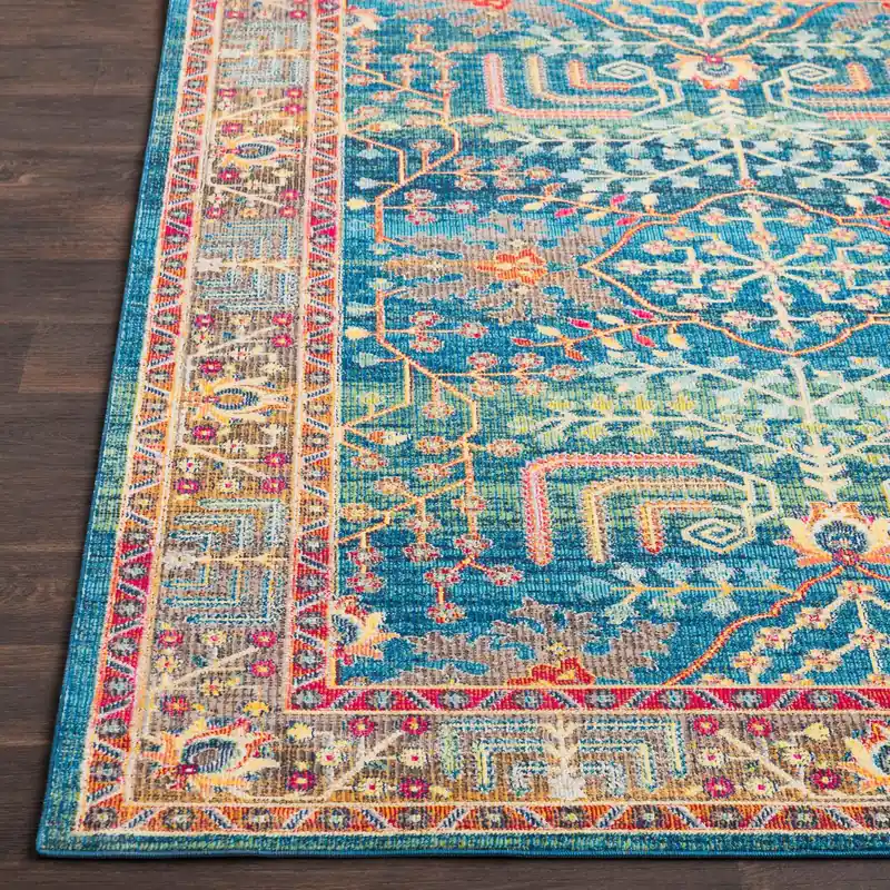 Aura Silk Machine Woven Rug - Livabliss
