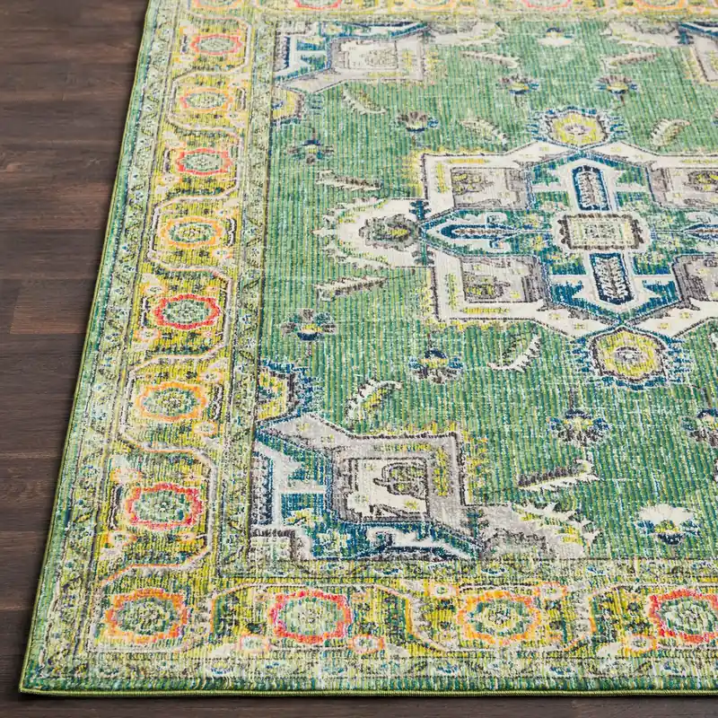 Aura Silk Machine Woven Rug - Livabliss
