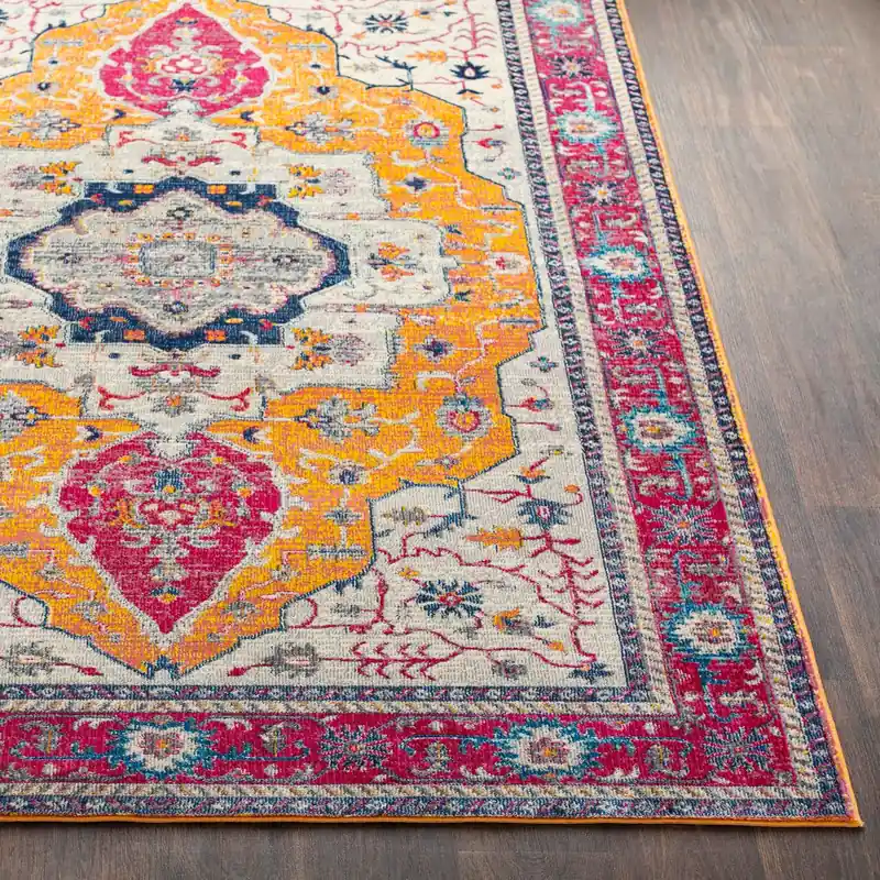 Aura Silk Machine Woven Rug - Livabliss