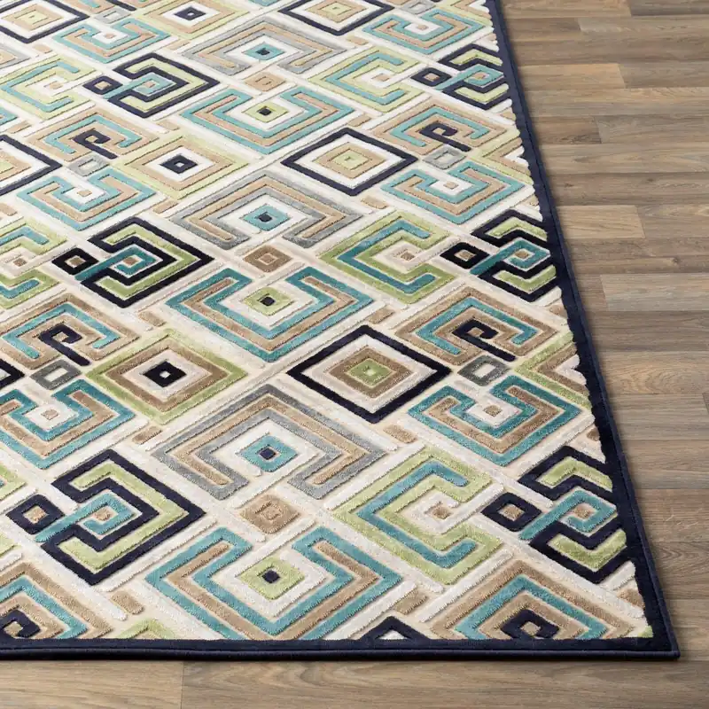Basilica Machine Woven Rug - Livabliss