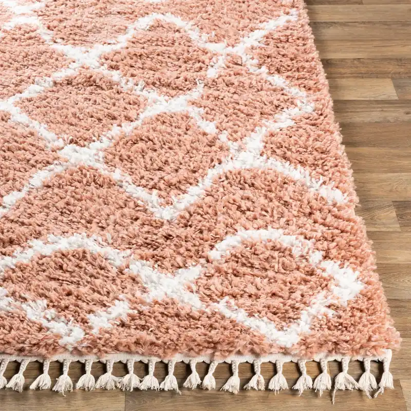 California Shag Machine Woven Rug - Livabliss