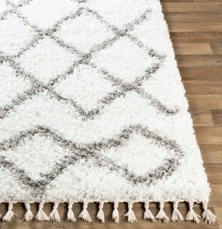 California Shag Machine Woven Rug - Livabliss