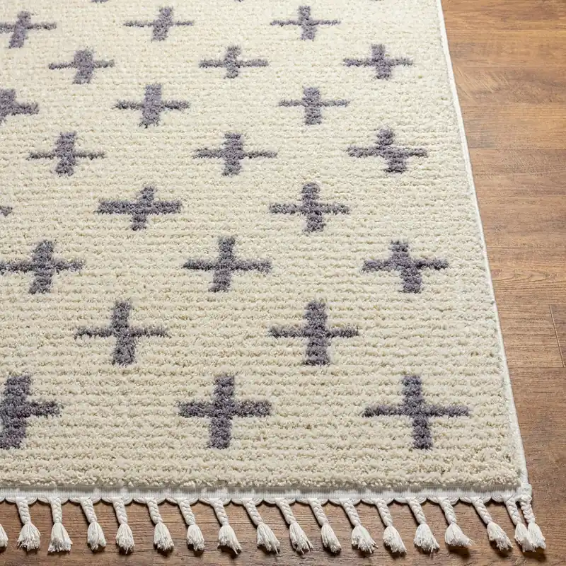Casablanca Shag Machine Woven Rug - Livabliss