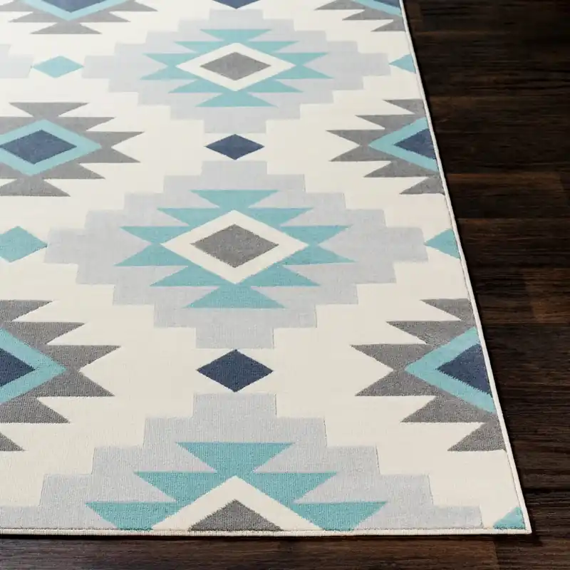 City Machine Woven Rug - Livabliss