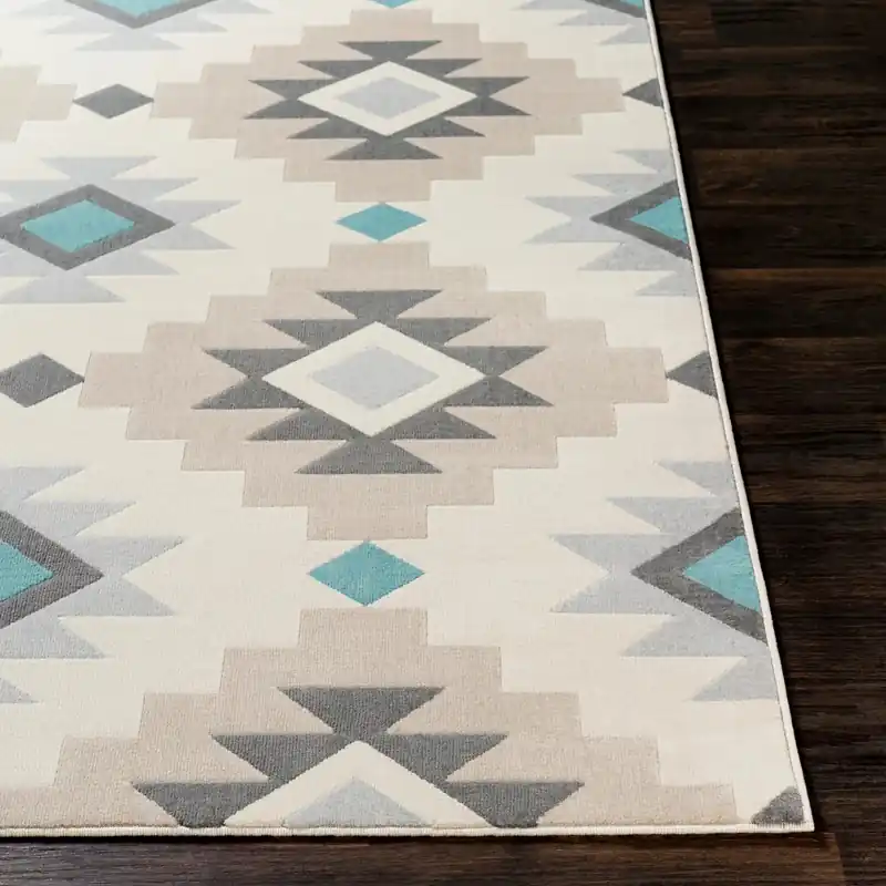 City Machine Woven Rug - Livabliss
