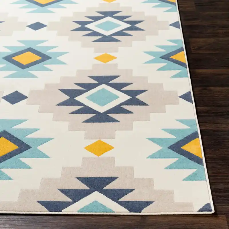 City Machine Woven Rug - Livabliss