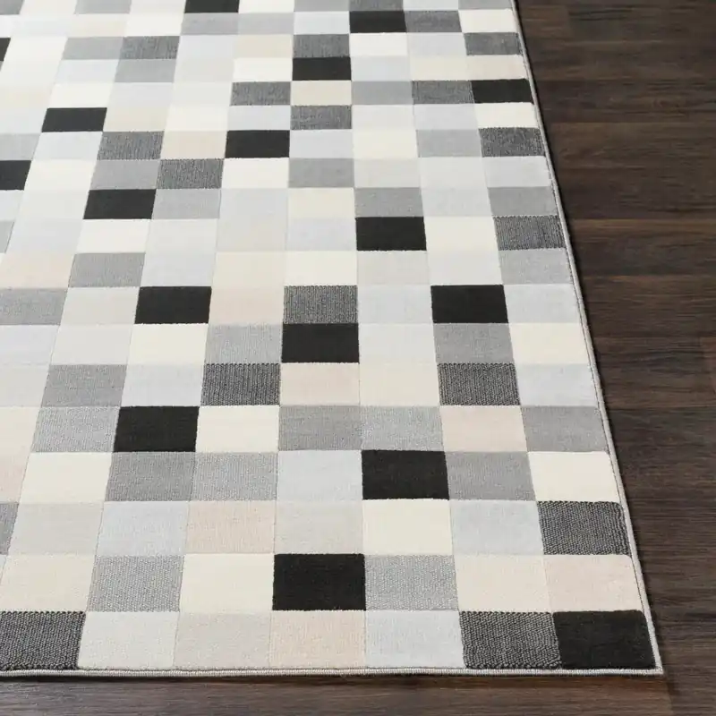 City Machine Woven Rug - Livabliss