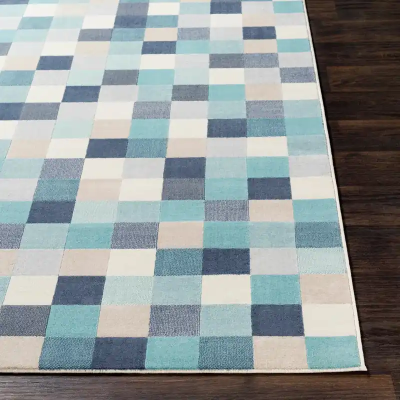 City Machine Woven Rug - Livabliss