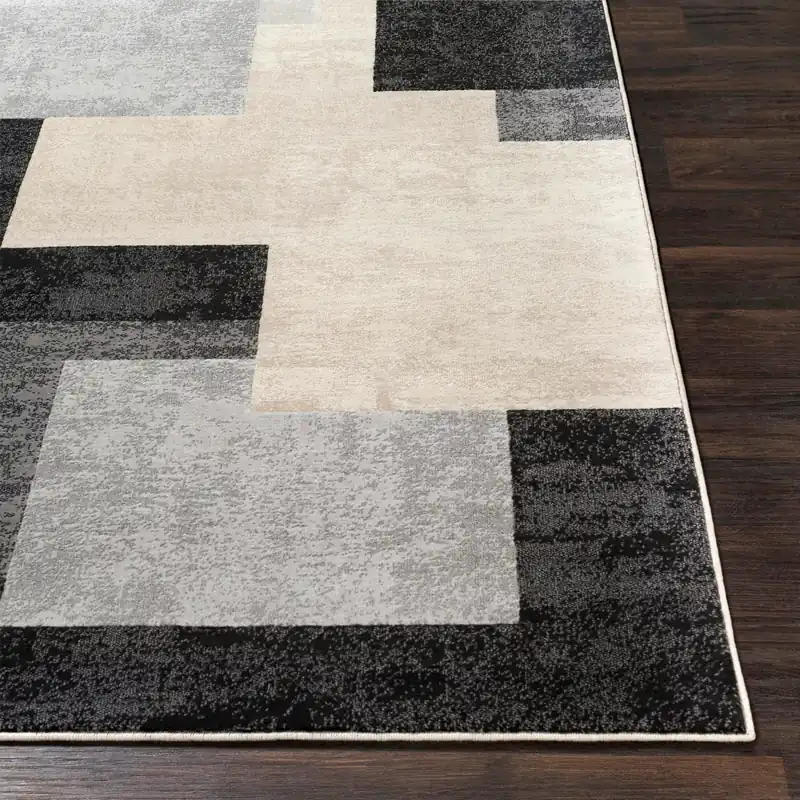 City Machine Woven Rug - Livabliss