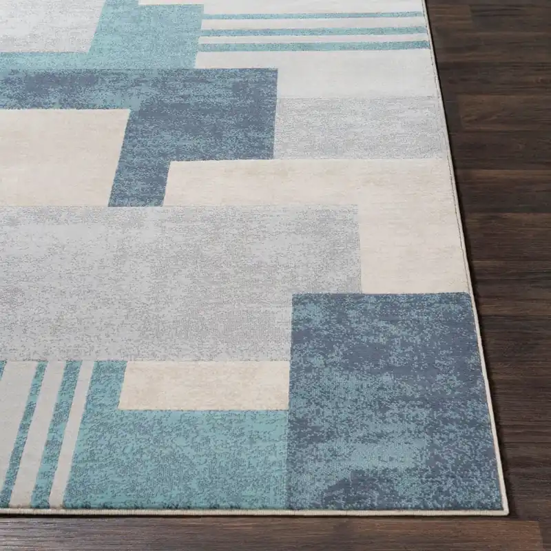 City Machine Woven Rug - Livabliss