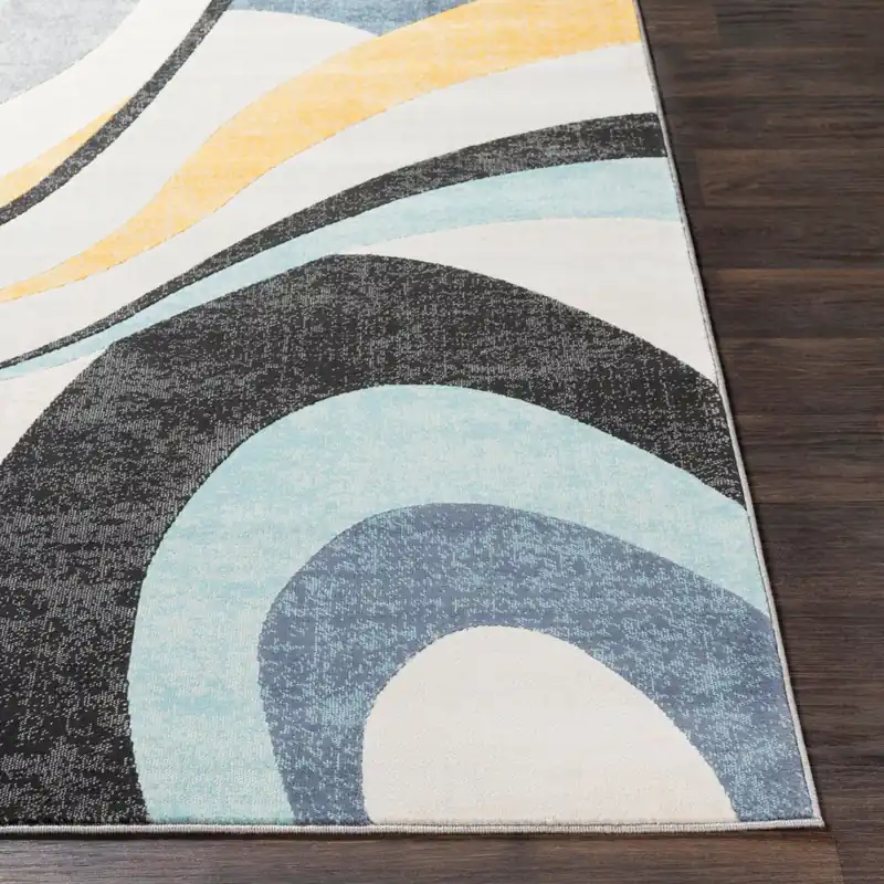 City Machine Woven Rug - Livabliss