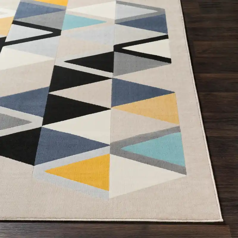 City Machine Woven Rug - Livabliss