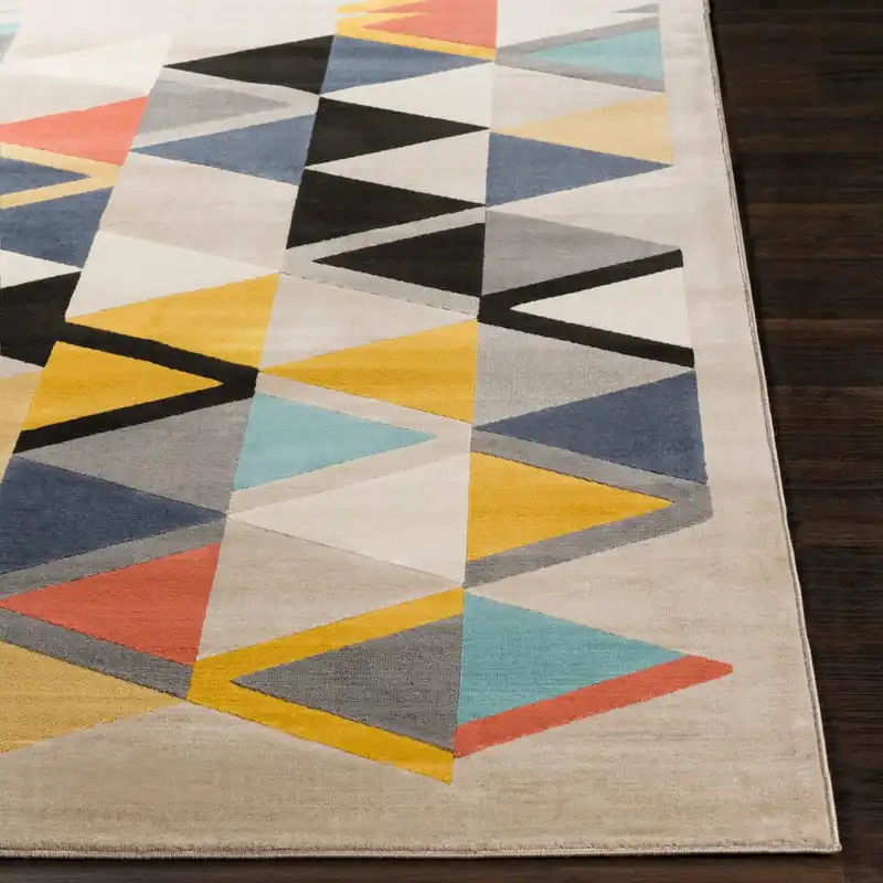 City Machine Woven Rug - Livabliss