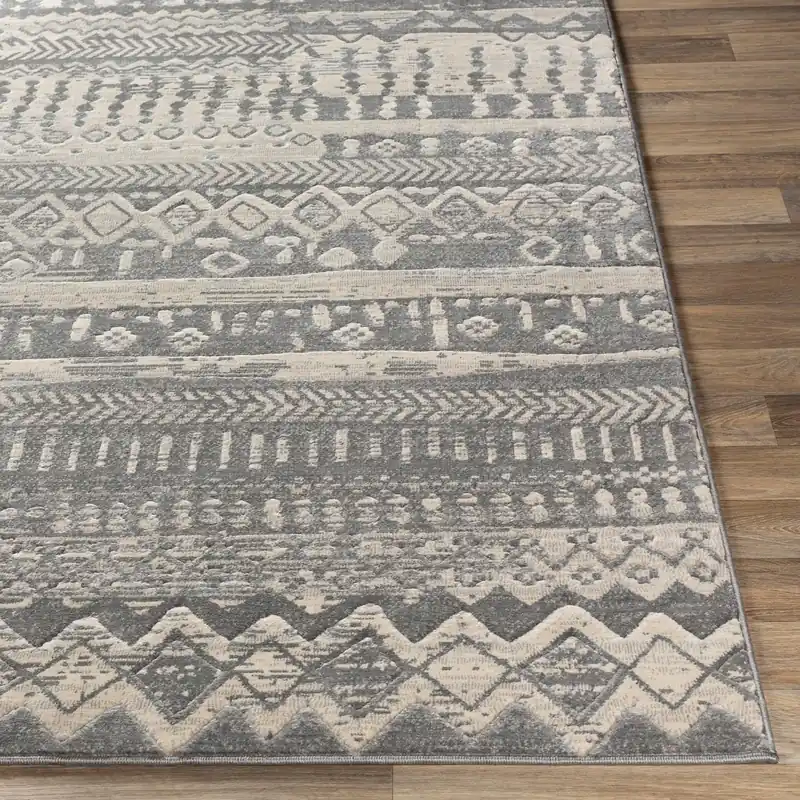 City Machine Woven Rug - Livabliss