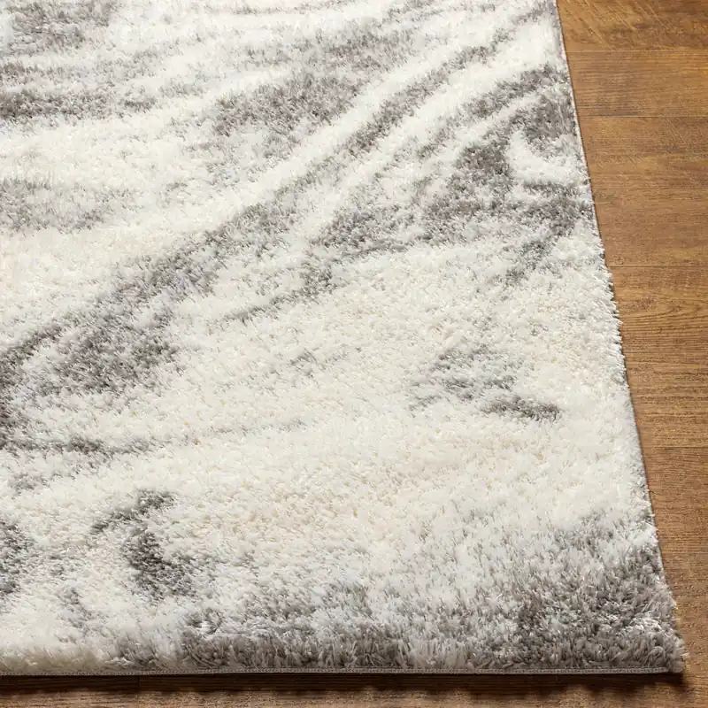 Cloudy Shag Machine Woven Rug - Livabliss