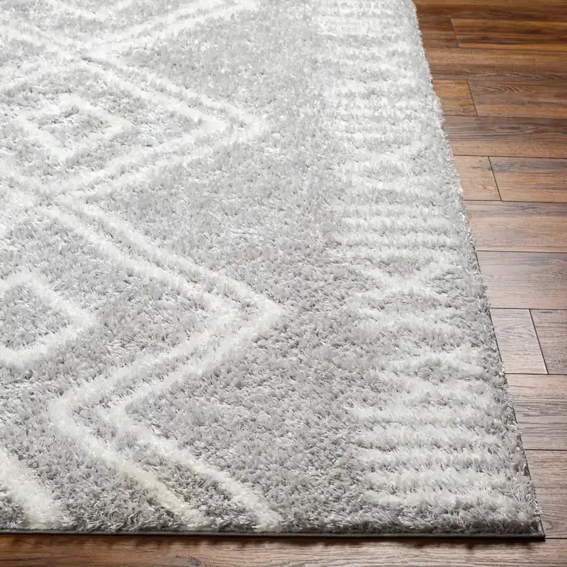 Cloudy Shag Machine Woven Rug - Livabliss