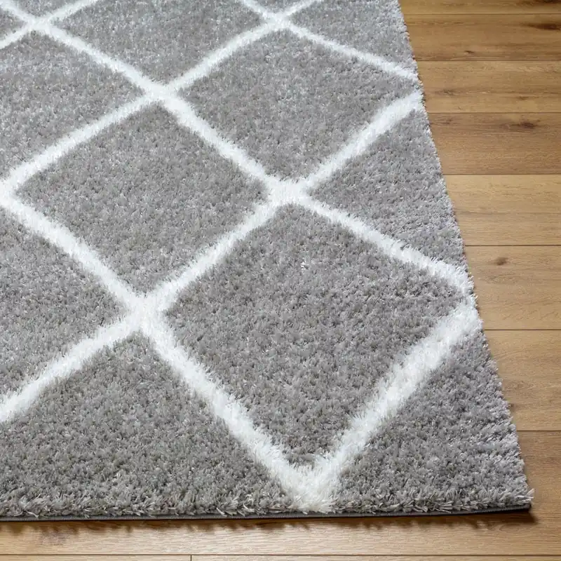 Cloudy Shag Machine Woven Rug - Livabliss