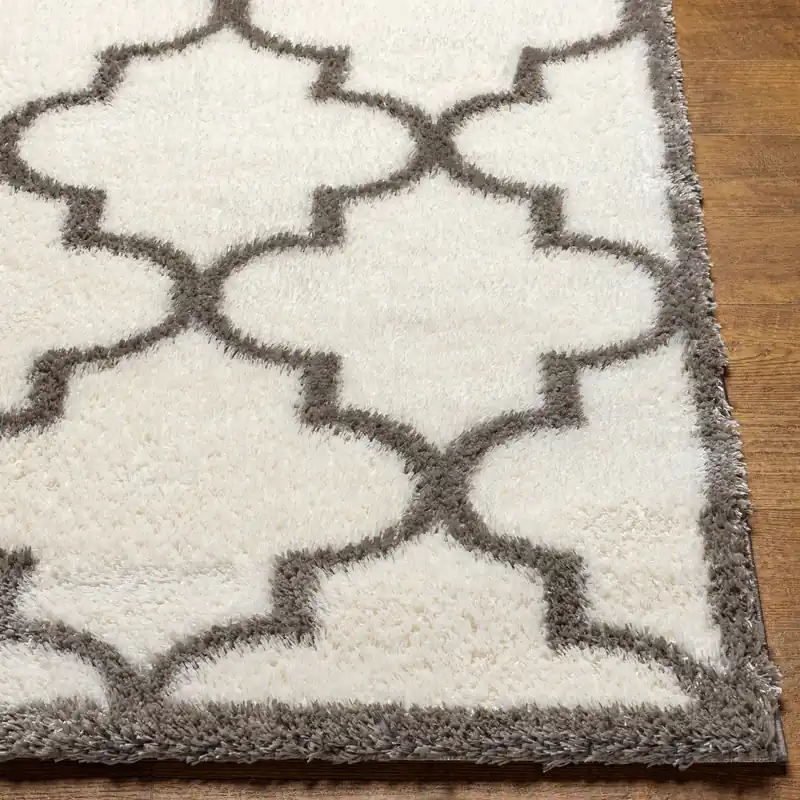 Cloudy Shag Machine Woven Rug - Livabliss